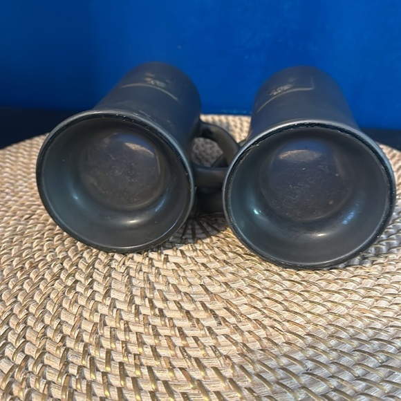 Vintage 1970’s Matte Black Playboy Beer Mugs 6.5” Tall 3” Top Diameter - Picture 5 of 6